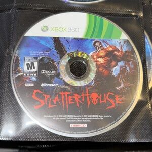 Microsoft Xbox 360 Splatter House Video Game Rated M For Mature Used Pre Owned M